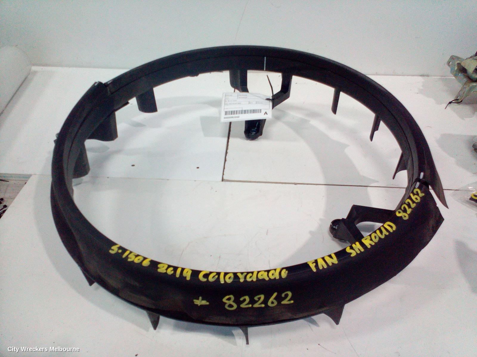 HOLDEN COLORADO FAN SHROUD, RG/RG7, ENGINE FAN SHROUD (RADIATOR MOUNTED), DIESEL, 2.5/2.8, 06/2012 - 12/2020 - Image 1