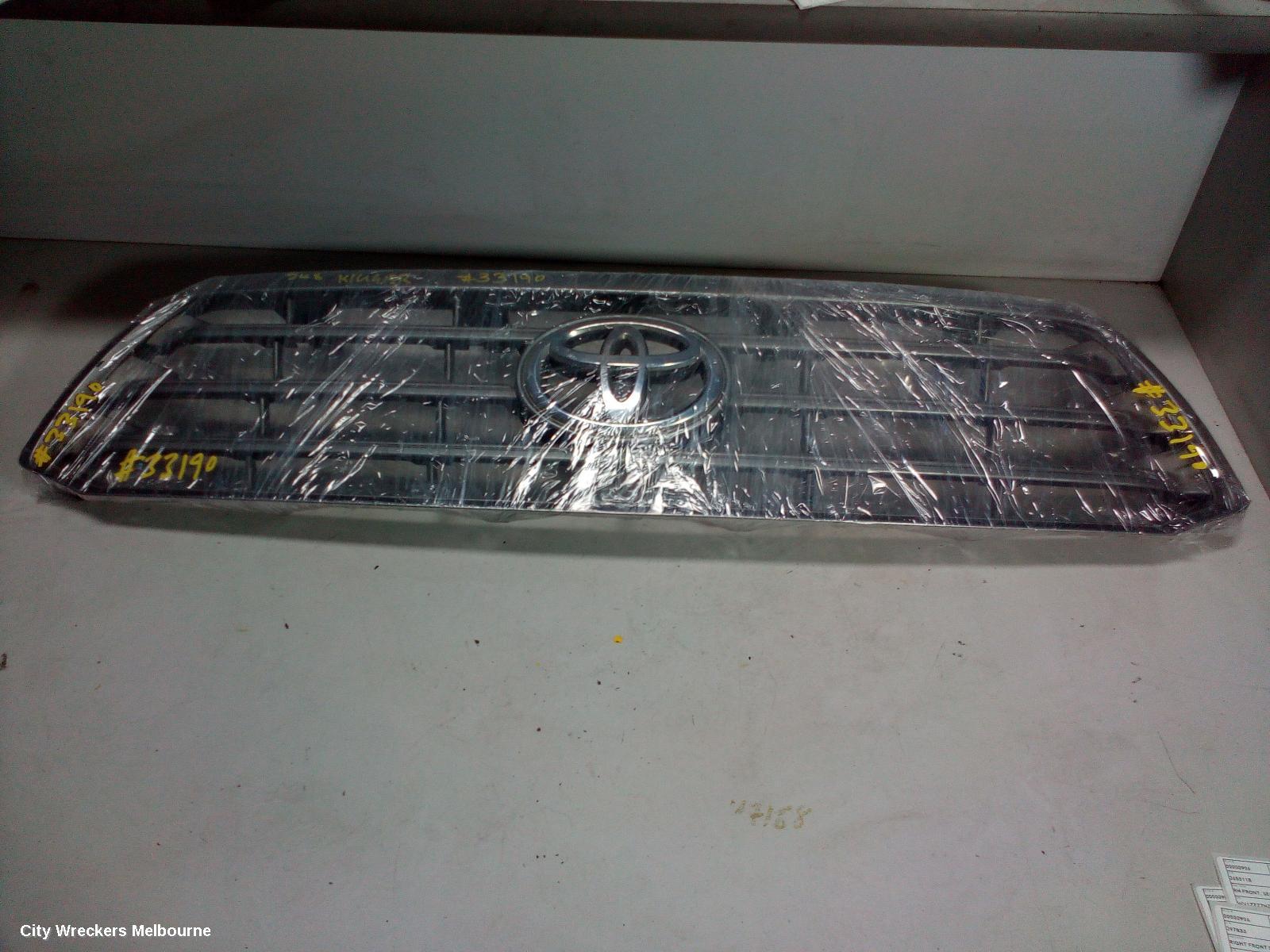 TOYOTA KLUGER GRILLE, RADIATOR GRILLE, GSU40-GSU45, KX-S, SHADOW CHROME, 05/2007 - 07/2010 - Image 2