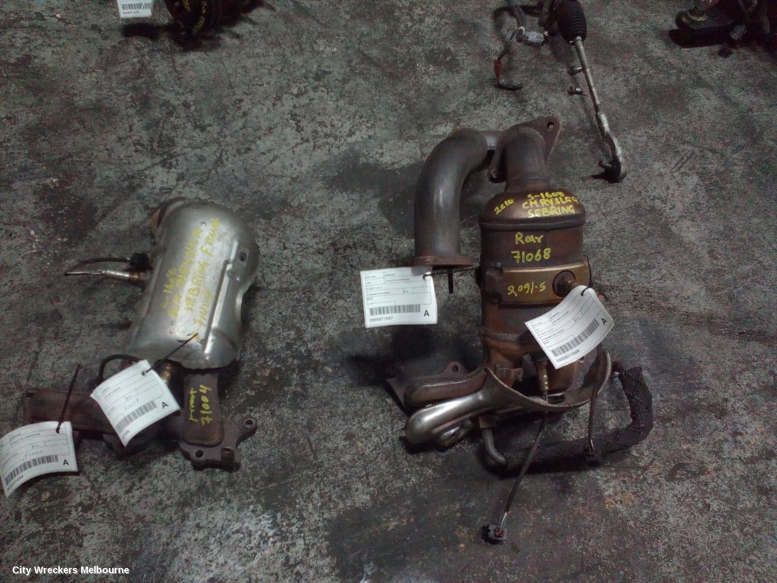 CHRYSLER SEBRING CATALYTIC CONVERTER, JS, 05/2007 - 02/2011 - Image 3