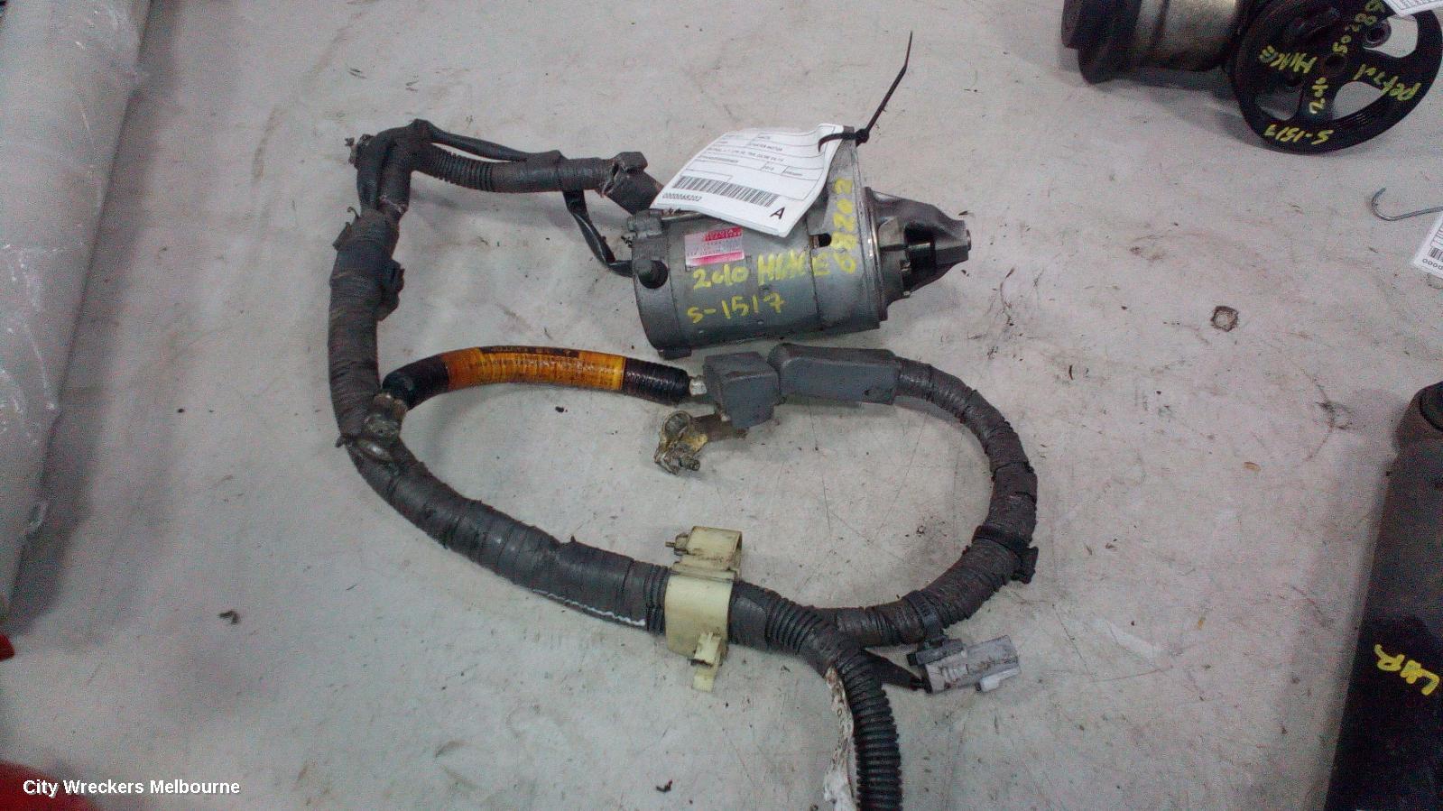 TOYOTA HIACE STARTER, PETROL, 2.7, 2TR-FE, TRH, 03/2005 - 04/2019 - Image 3