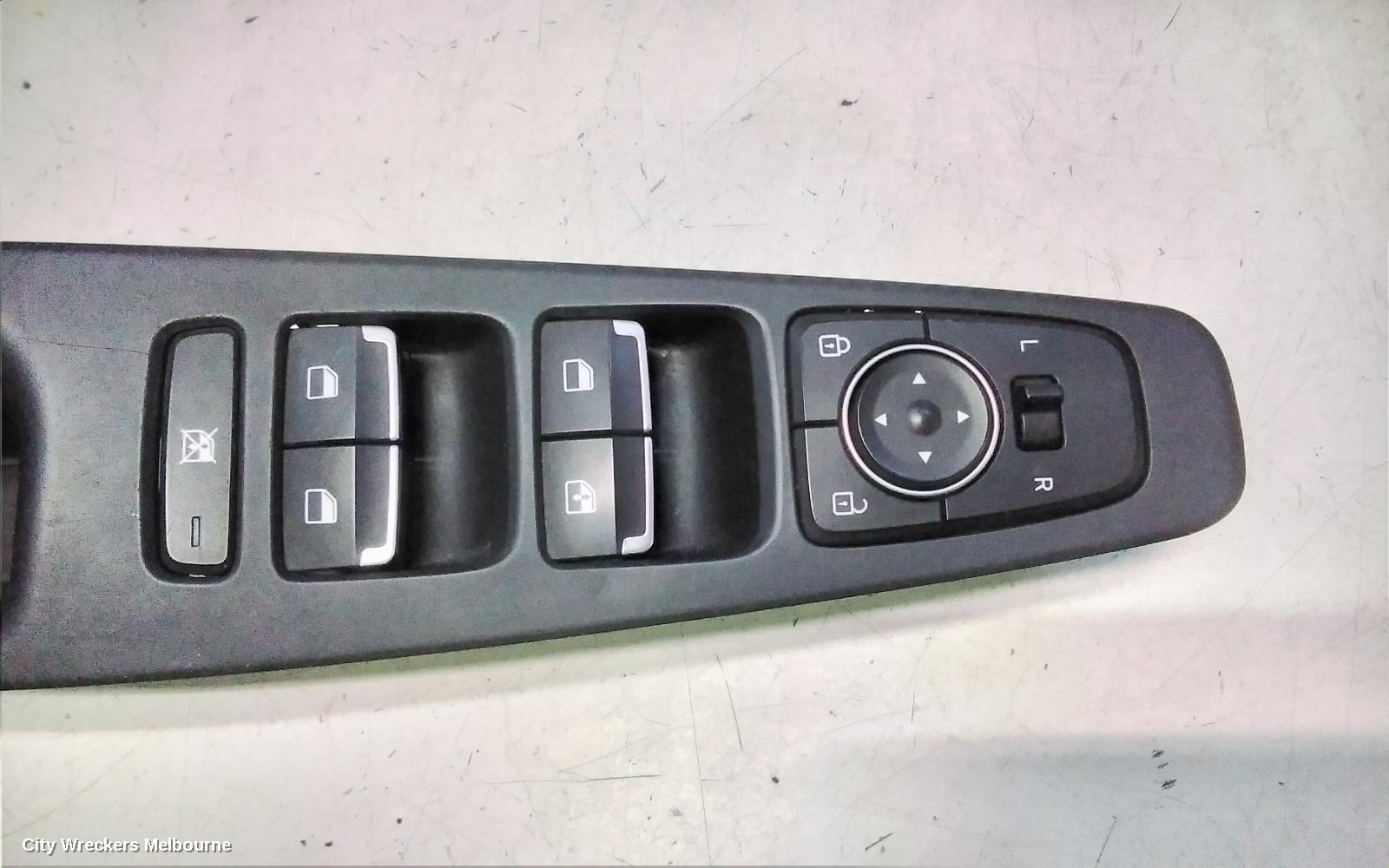 HYUNDAI SANTA FE PWR DR WIND SWITCH, RH FRONT (MASTER SWITCH), NON FOLDING MIRRORS TYPE, NON CHILD LOCK TYPE, TM, 03/2018 - 09/2020 - Image 2