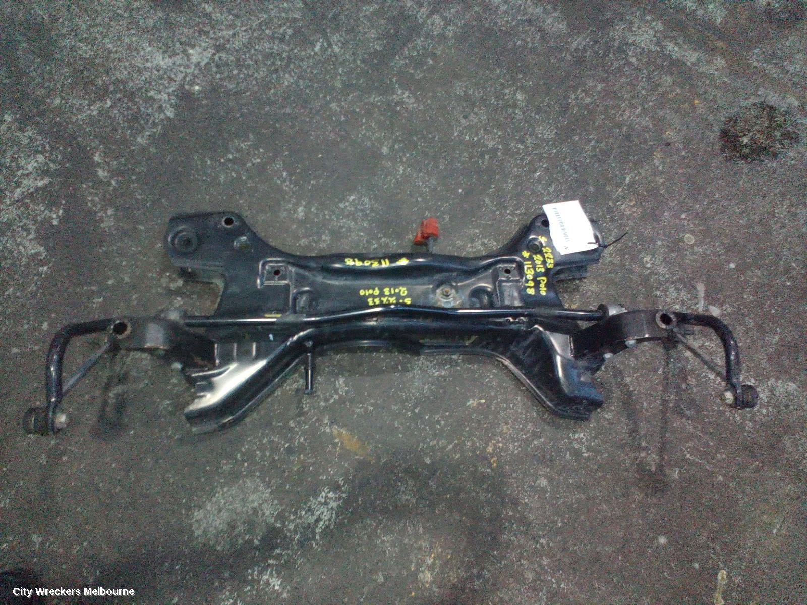 VOLKSWAGEN POLO FRT XMEMBER/CRADLE, 6R, PETROL, 05/2010 - 05/2014 - Image 2
