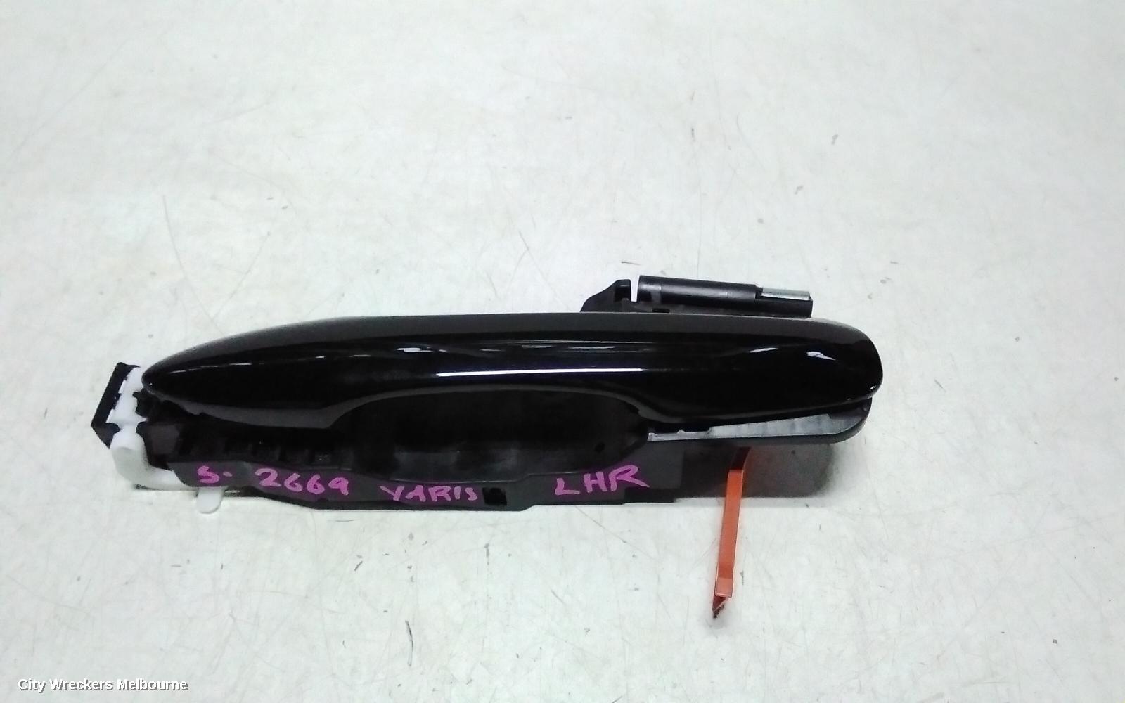 TOYOTA YARIS DOOR HANDLE, LH REAR, OUTER, XP210 SERIES, 04/2020 ONWARDS - Image 1