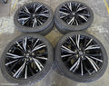 NISSAN JUKE WHEEL MAG, FACTORY, 19X7IN, MULTI SPOKE, BI-COLOUR, BLACK/SILVER, F16, 03/2020 ONWARDS - Image 1