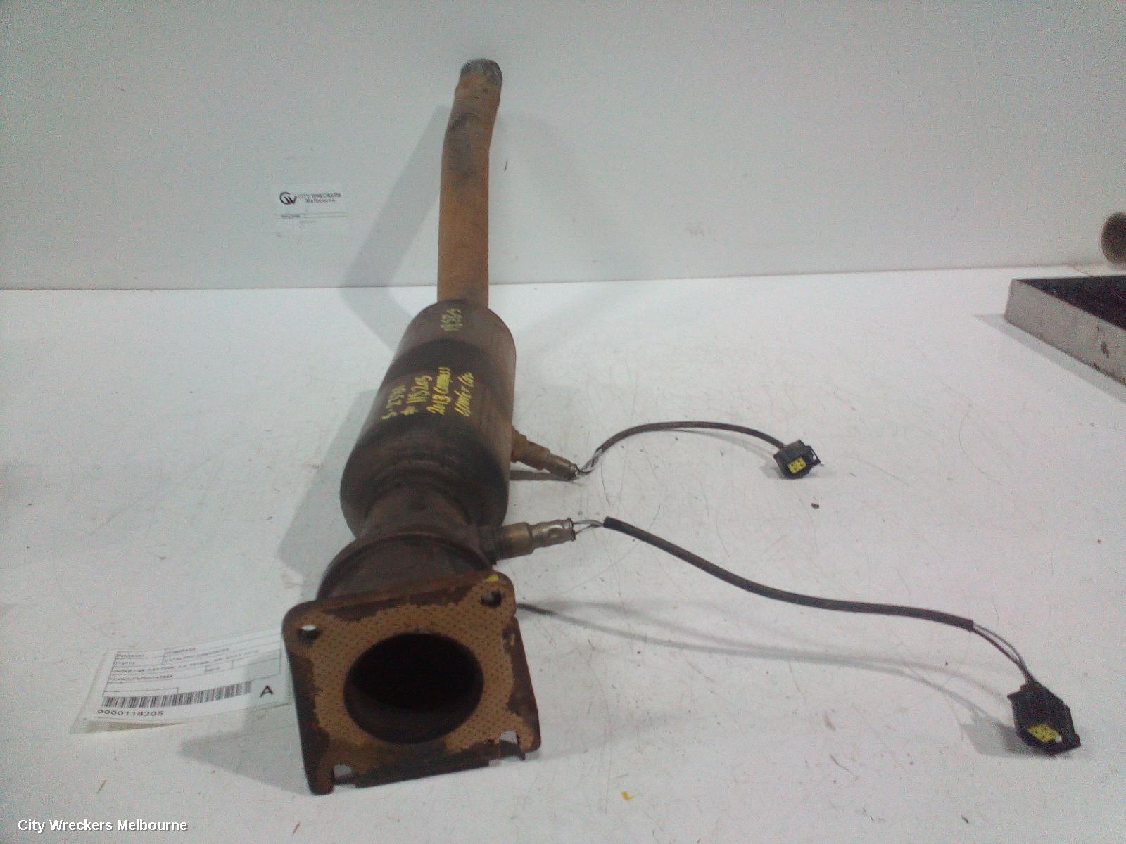 JEEP COMPASS CATALYTIC CONVERTER, UNDER CAR-CAT TYPE, 2.0, PETROL, MK, 07/2011 - 12/2016 - Image 1