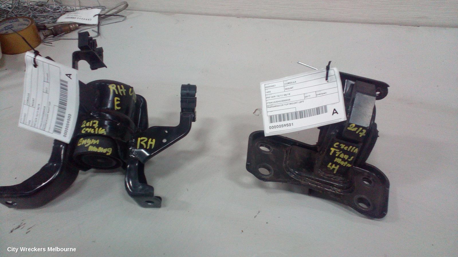 TOYOTA COROLLA MOUNT, ZRE182R 10/2012 - 06/2018 - Image 3