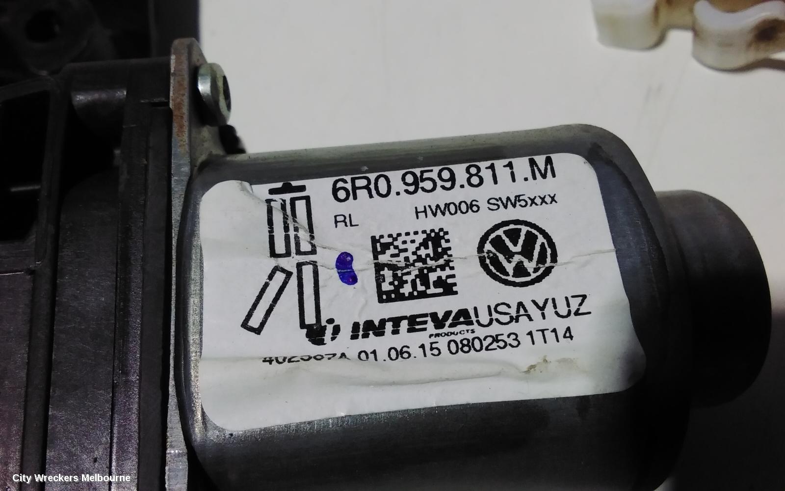 VOLKSWAGEN JETTA LEFT REAR WND REG/MOTOR, 1B, 02/2011 - 12/2017 - Image 3
