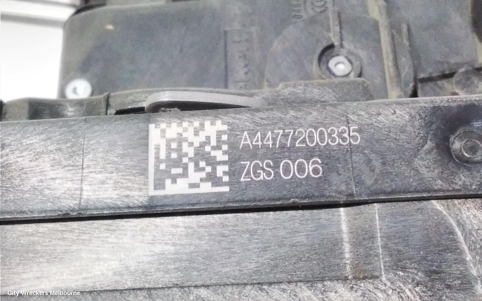 MERCEDES VITO DOOR/BOOT/GATE LOCK, RIGHT FRONT DOOR LOCK, 447, 03/2015 ONWARDS - Image 3