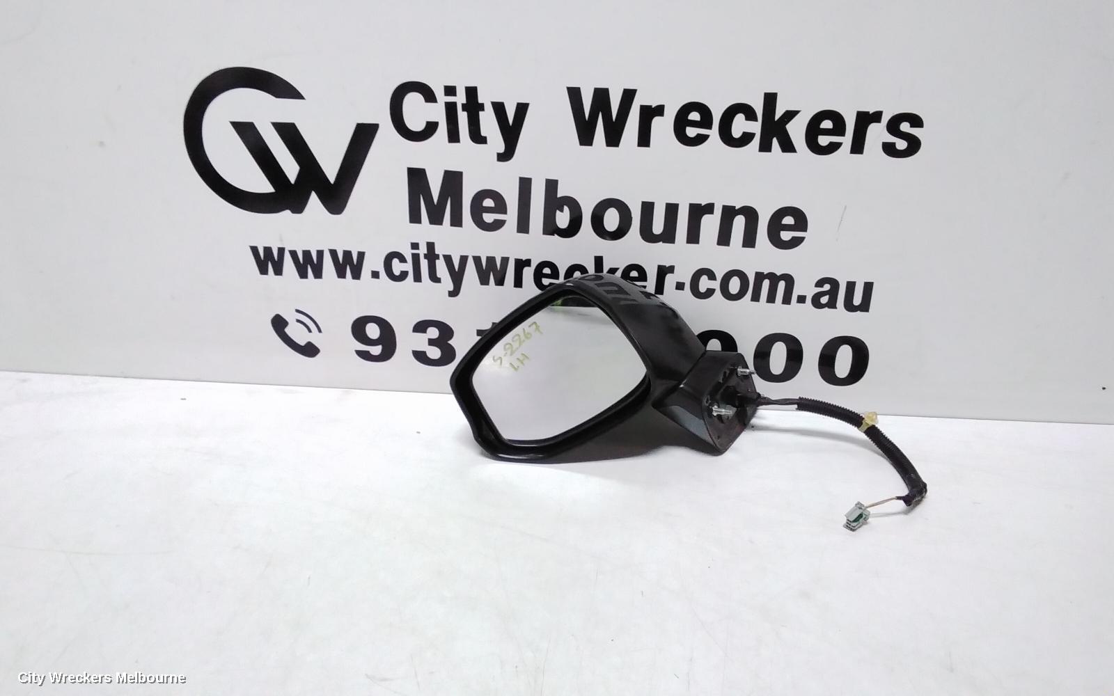 HONDA CIVIC LEFT DOOR MIRROR, 9TH GEN, SEDAN (VIN MRHFB), MANUAL FOLD, NON INDICATOR TYPE, 07/2012 - 04/2016 - Image 1