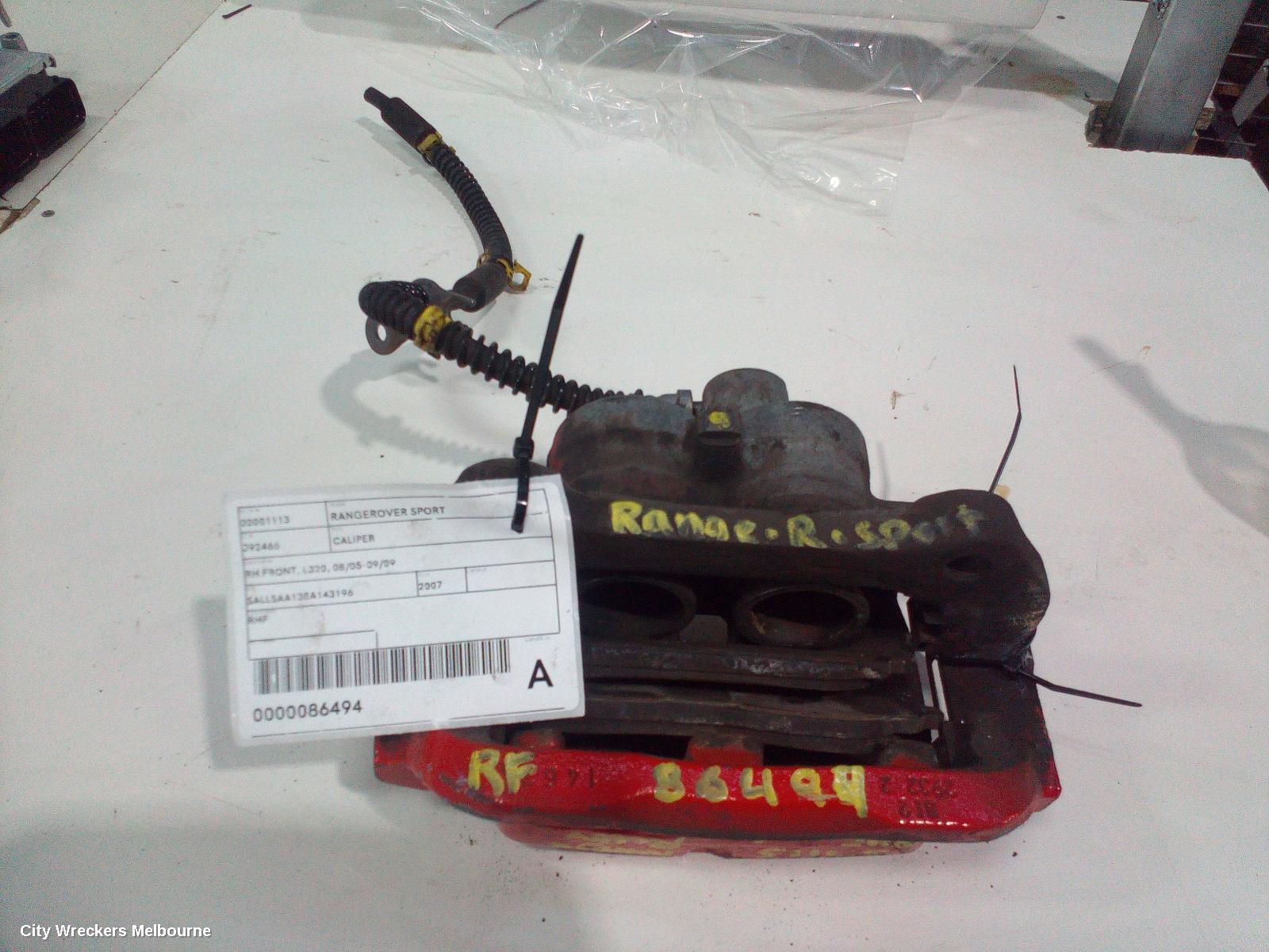 LAND ROVER RANGEROVER SPORT CALIPER, RH FRONT, L320, 08/2005 - 09/2009 - Image 2