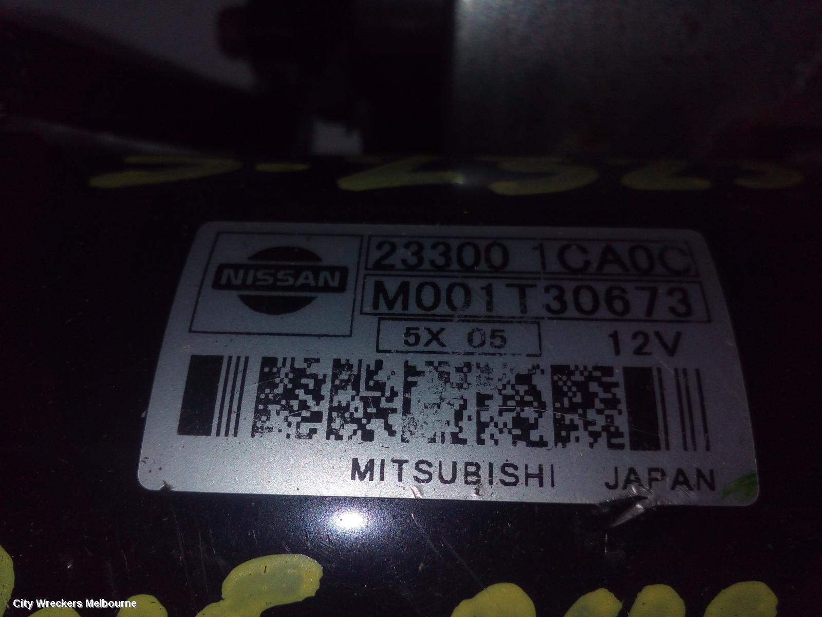 NISSAN PATROL STARTER, PETROL, 5.6, Y62, 11/2012 - 01/2016 - Image 3