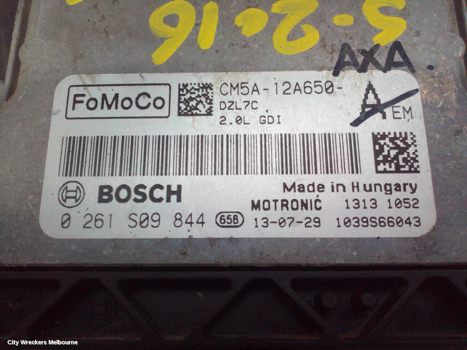 FORD FOCUS ECU, ENGINE ECU, 2.0, PETROL, NON TURBO, ECU ONLY, LW, 05/2011 - 08/2015 - Image 2
