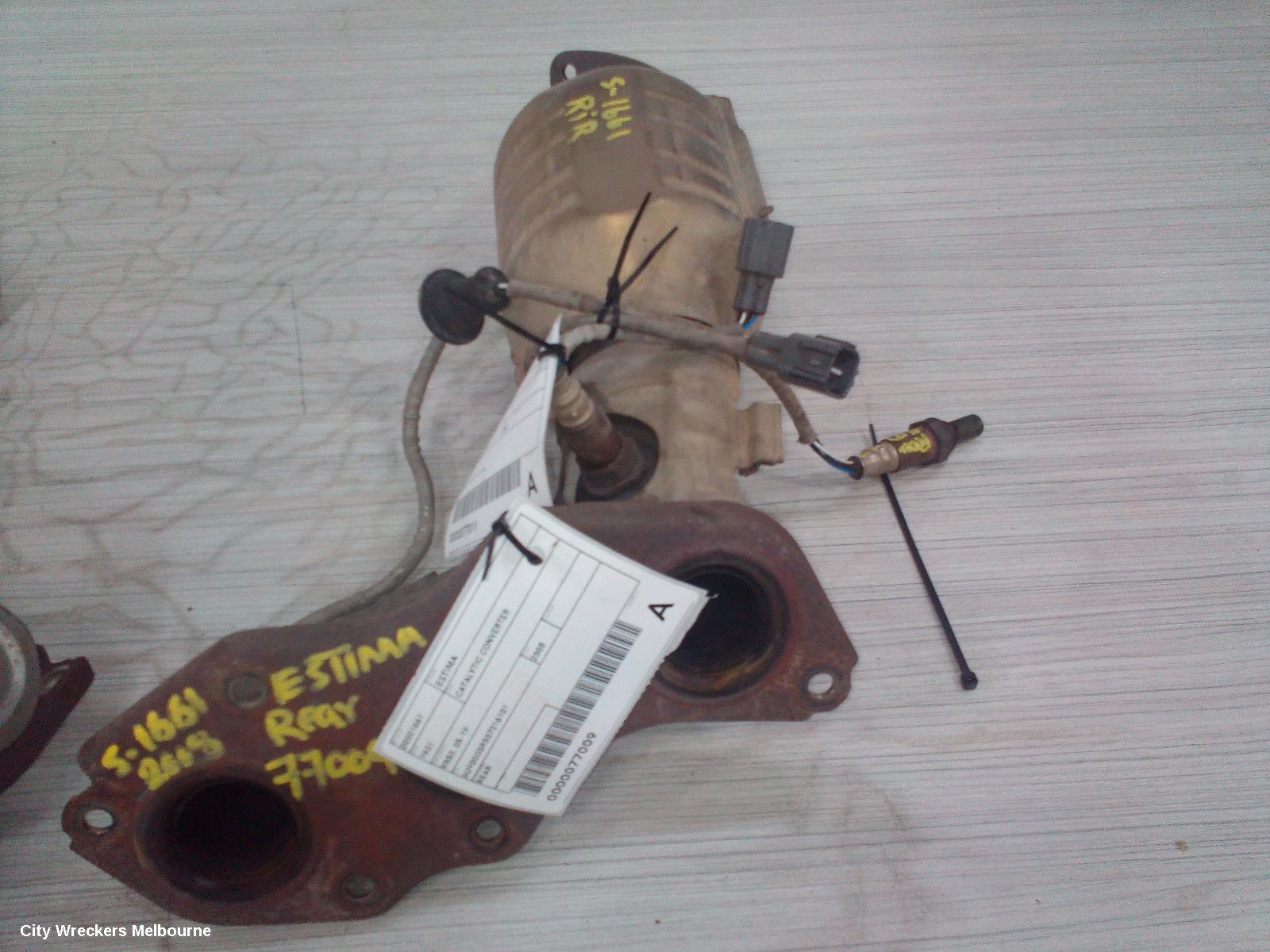 TOYOTA ESTIMA CATALYTIC CONVERTER, XR50, 05-19 - Image 1