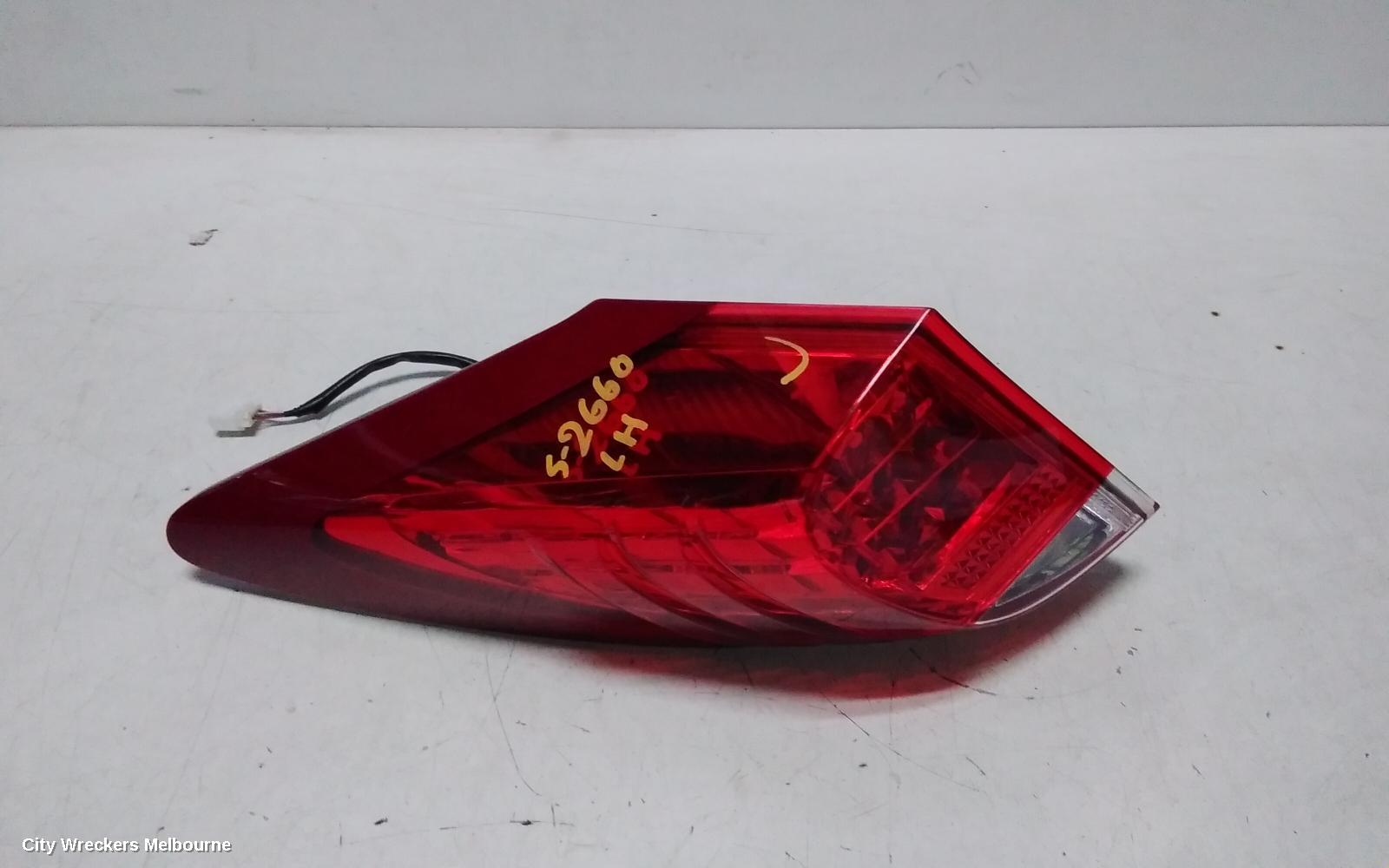 HONDA CIVIC LEFT TAILLIGHT, 9TH GEN, HATCH (VIN SHHFK), 06/2012 - 03/2015 - Image 2