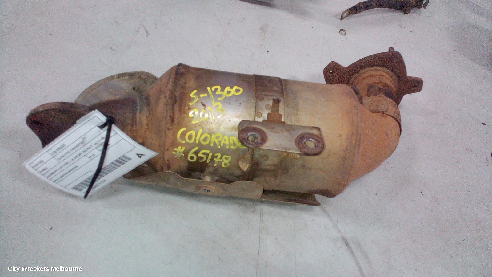 HOLDEN COLORADO CATALYTIC CONVERTER, DOWNPIPE-CAT TYPE, 2.8, DIESEL, RG/RG 7, 06/2012 - 06/2016 - Image 1