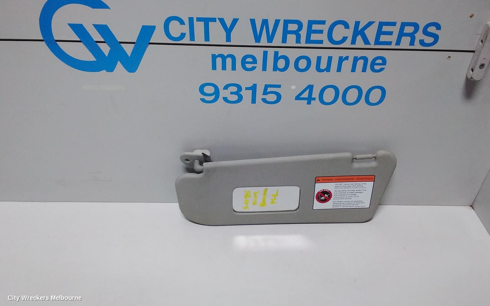 HOLDEN BARINA SUNVISOR, TK, LH SIDE, 12/2005 - 12/2012 - Image 1