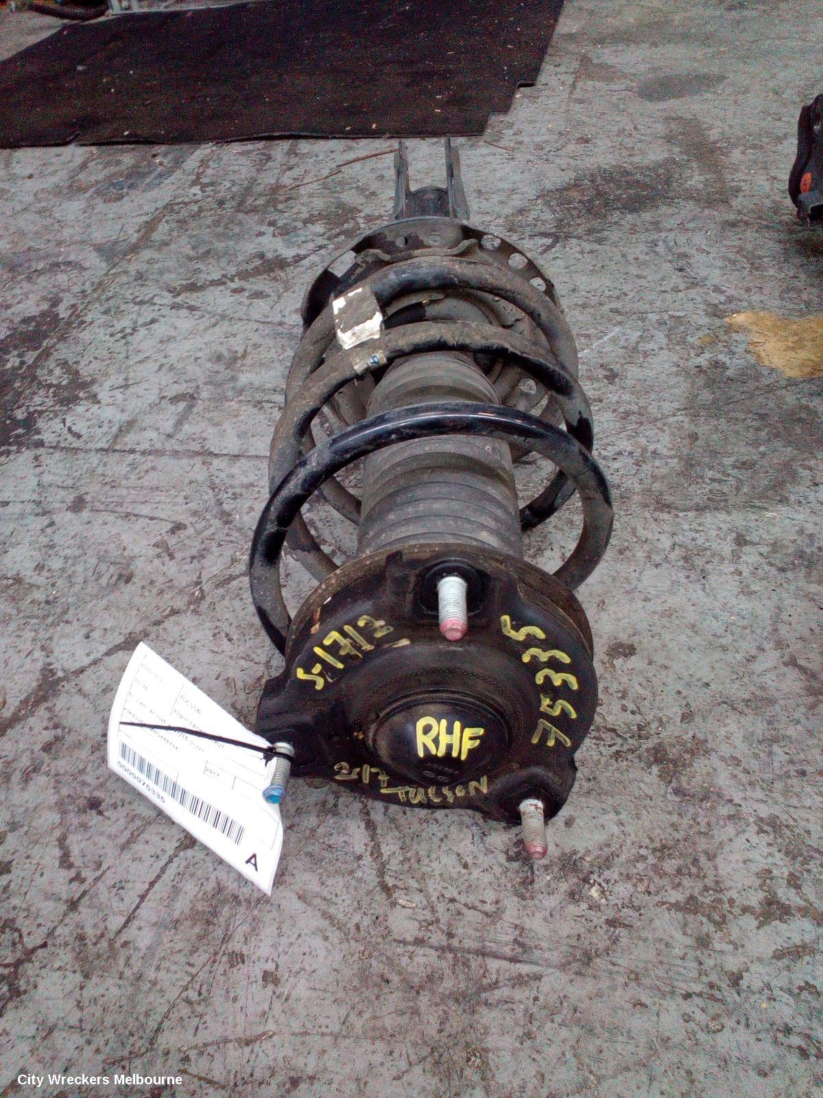 HYUNDAI TUCSON RIGHT FRONT STRUT, TL, KOREAN BUILT (VIN KMHJ), 2WD, 07/2015 - 05/2018 - Image 2