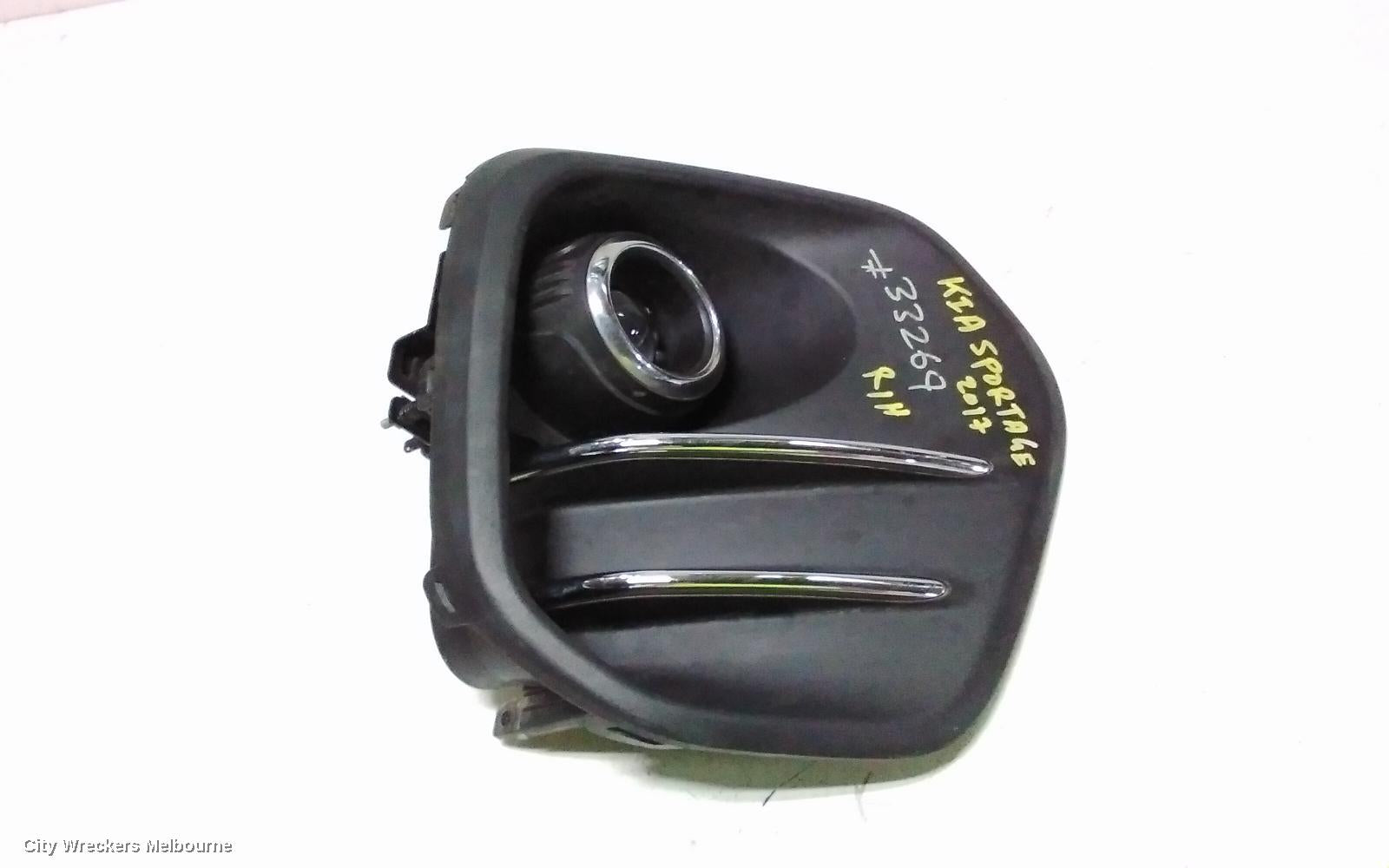 KIA SPORTAGE RIGHT INDICATOR/FOG/SIDE, BUMPER FOGLAMP, STANDARD TYPE, QL, 10/2015 - 04/2018 - Image 3