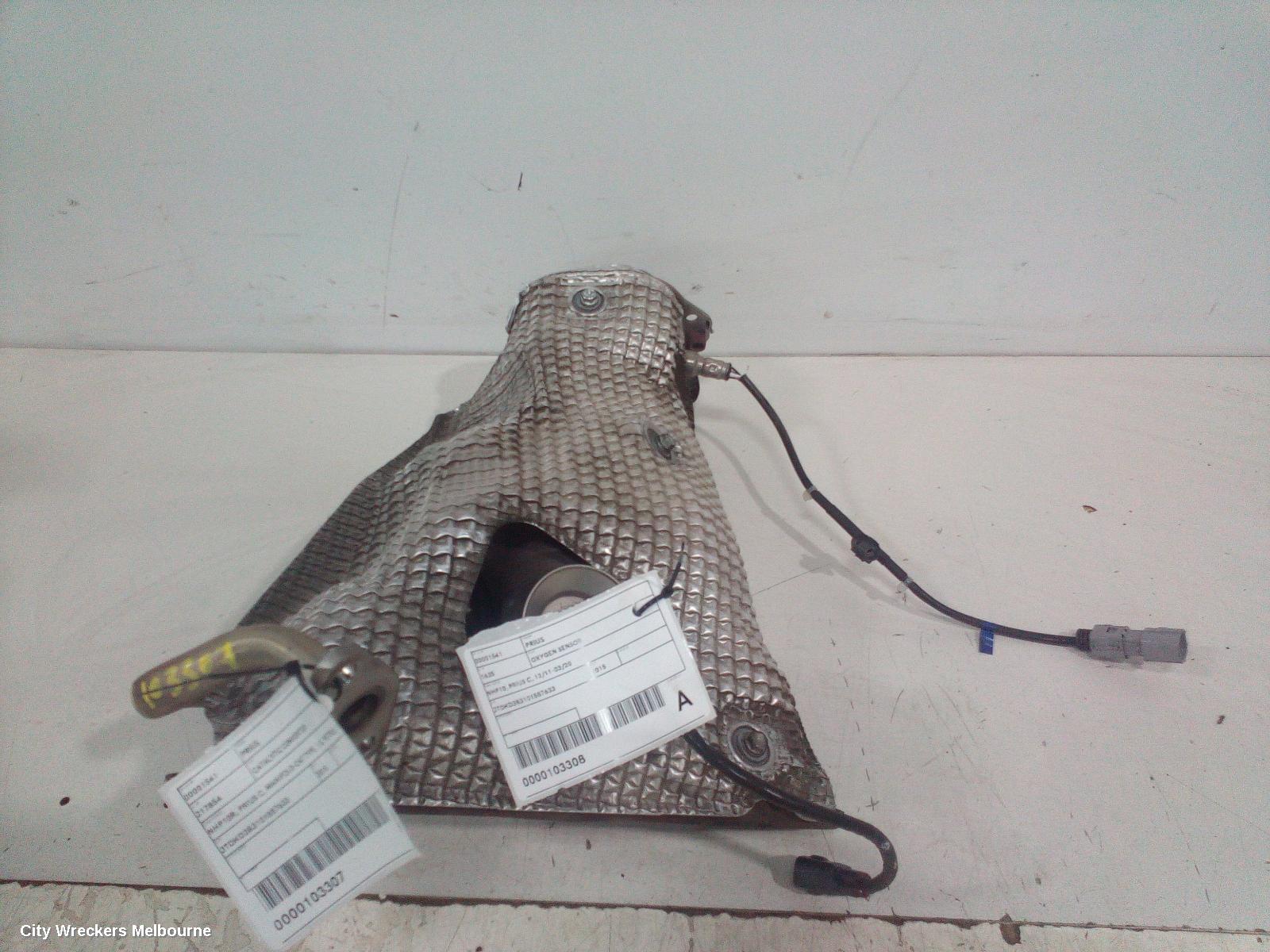 TOYOTA PRIUS CATALYTIC CONVERTER, NHP10R, PRIUS C, MANIFOLD-CAT TYPE, 1.5, PETROL, 12/2011 - 03/2020 - Image 2