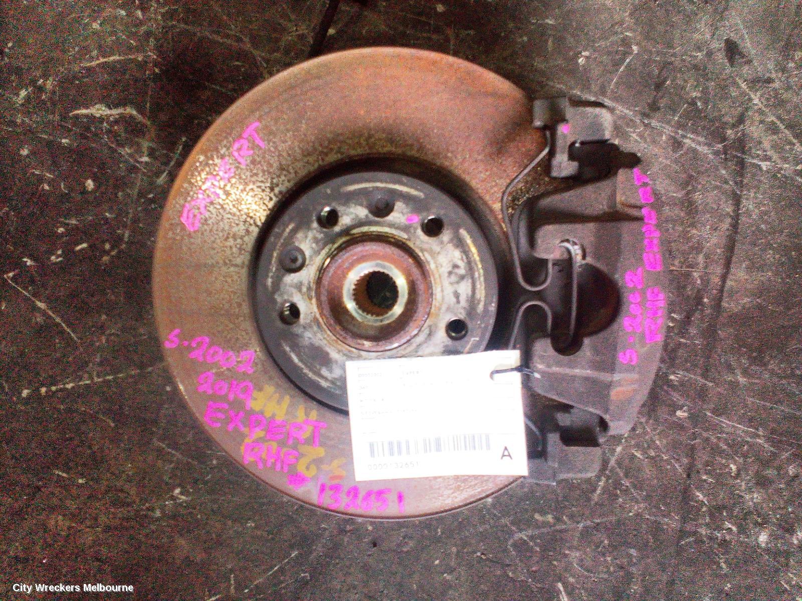 PEUGEOT EXPERT RIGHT FRONT HUB ASSEMBLY, K0, 04/2018 ONWARDS - Image 1