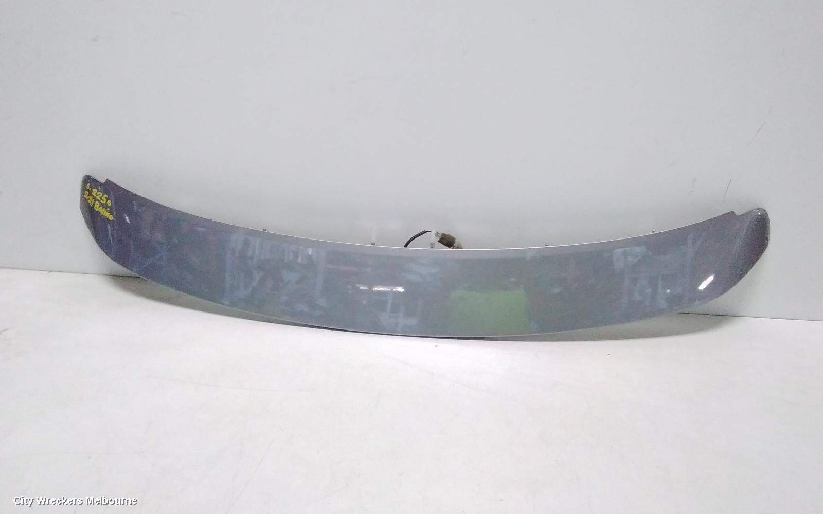 SUZUKI BALENO REAR SPOILER, TAILGATE, EW, 04/2016 ONWARDS - Image 1