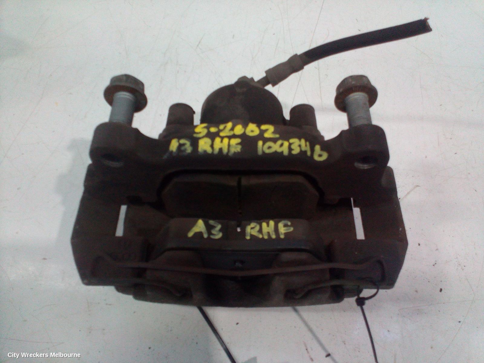 AUDI A3 CALIPER, RH FRONT, 1.8, 8P, 06/2004 - 02/2013 - Image 2
