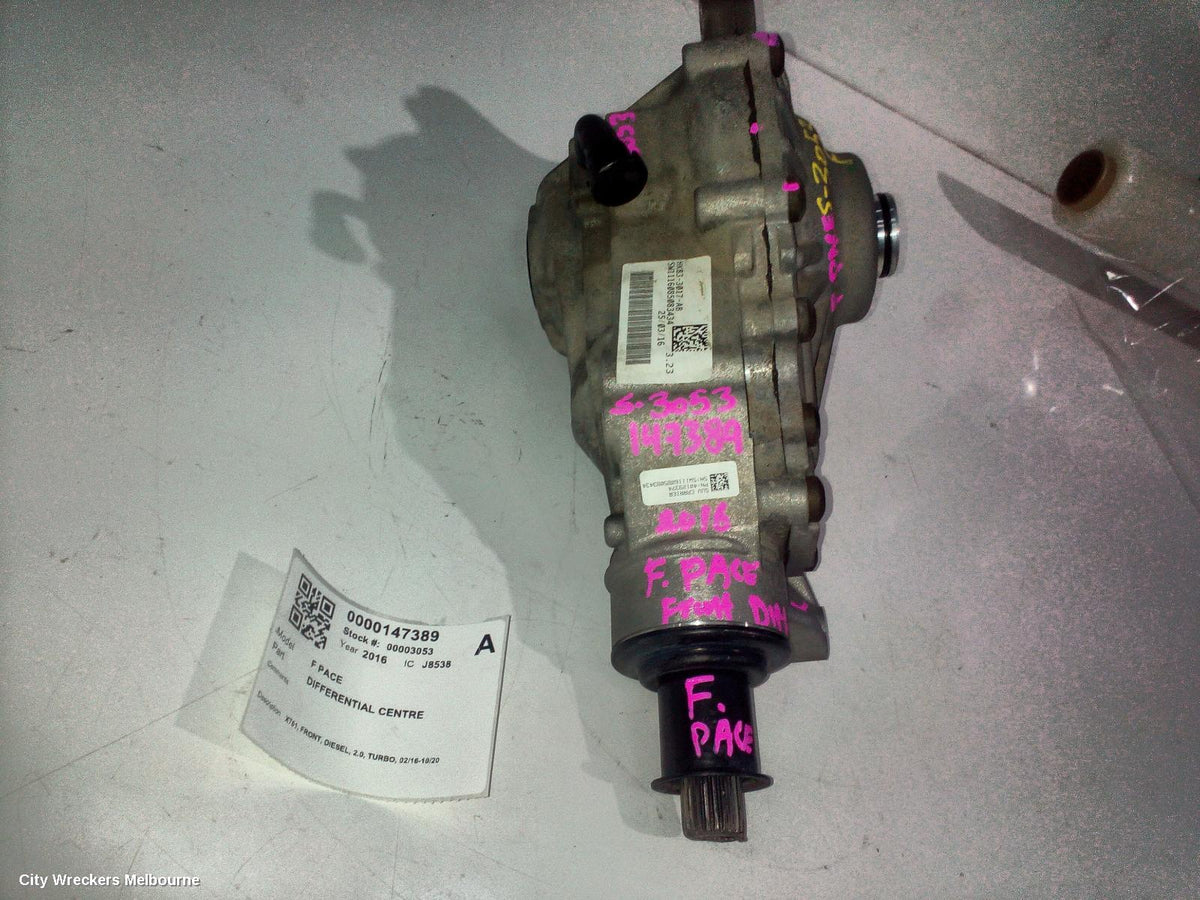 JAGUAR F PACE DIFFERENTIAL CENTRE, X761, FRONT, DIESEL, 2.0, TURBO, 02/2016 - 10/2020 - Image 2