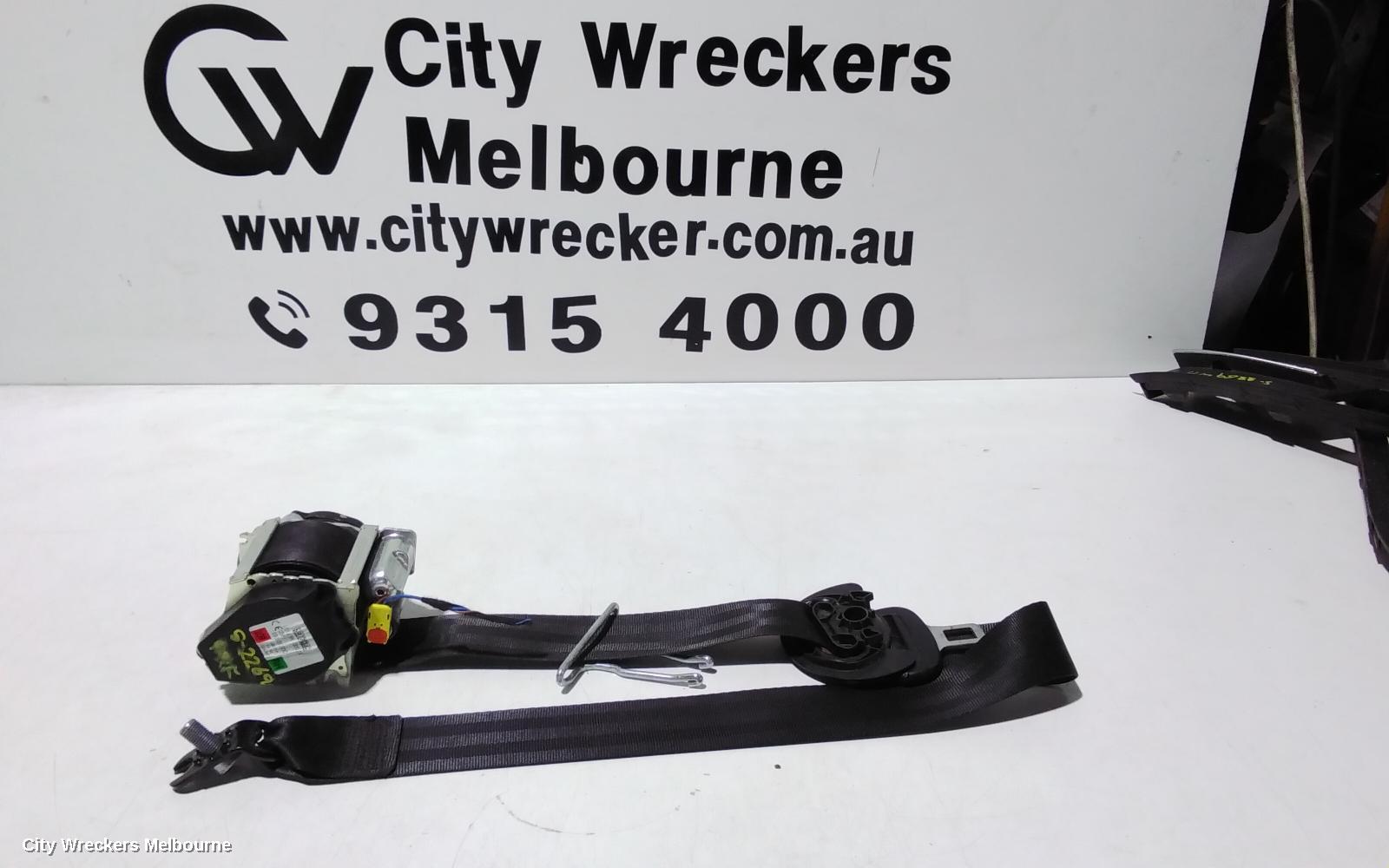 VOLKSWAGEN PASSAT SEATBELT/STALK, B8/MK7, RH FRONT, SEAT BELT ONLY, WAGON, 06/2015 ONWARDS - Image 1