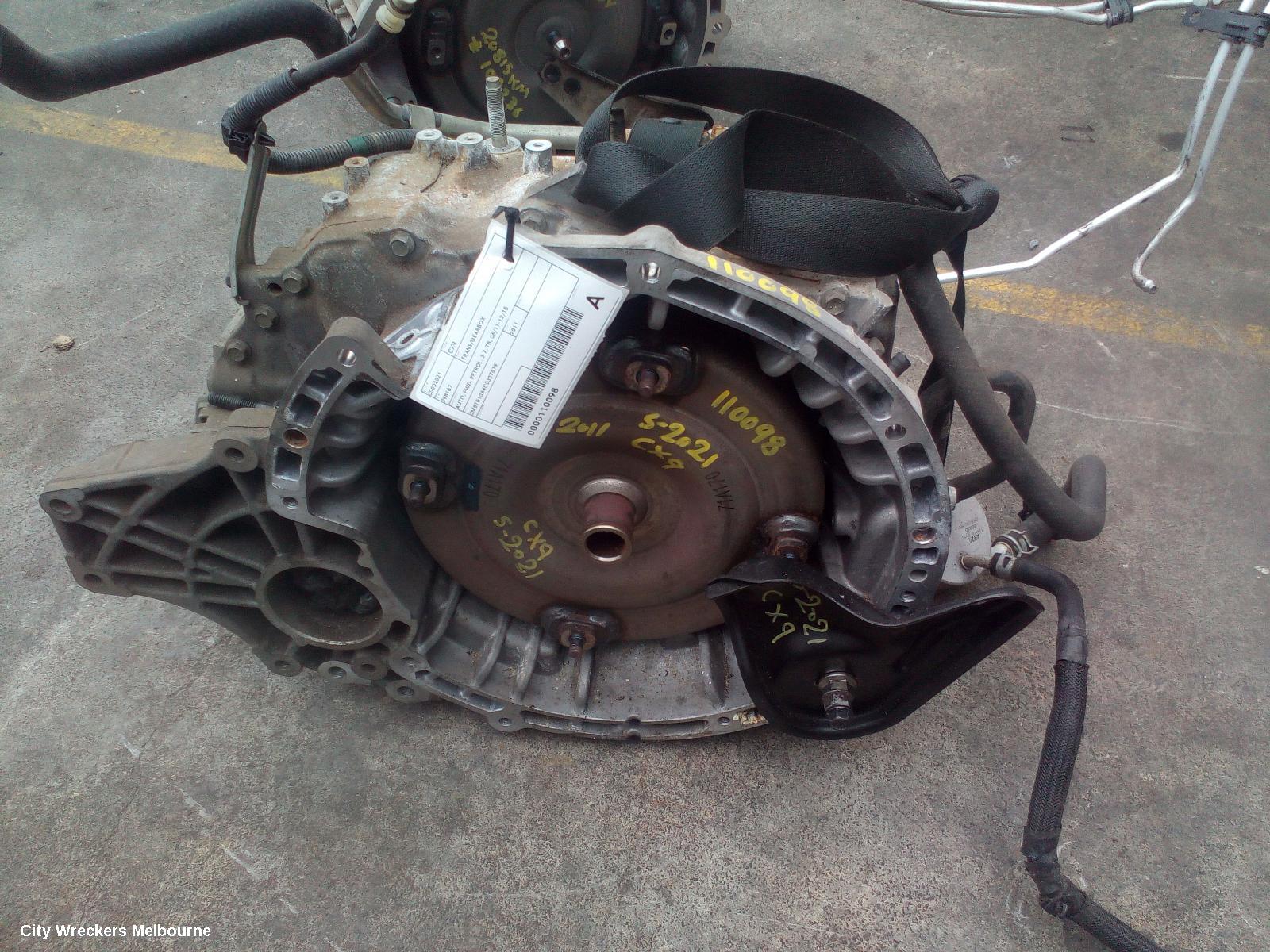 MAZDA CX9 TRANS/GEARBOX, AUTO, FWD, PETROL, 3.7, TB, 06/2011 - 12/2015 - Image 1