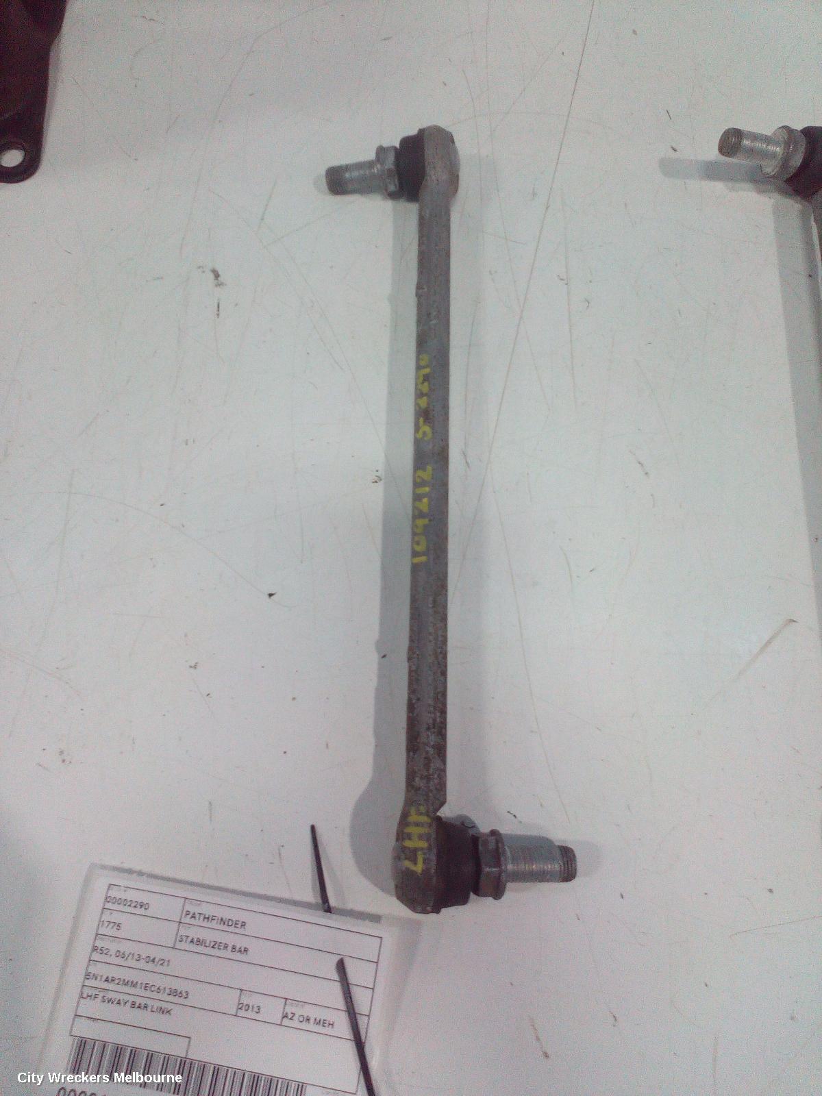 NISSAN PATHFINDER STABILISER BAR, R52, 06/2013 - 04/2021 - Image 2