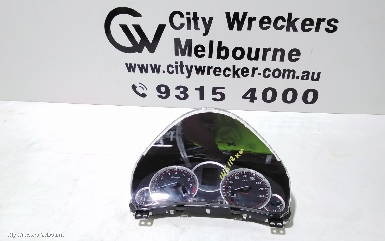 SUZUKI SWIFT INSTRUMENT CLUSTER, SPORTS TYPE, FZ, 08/2010 - 03/2017 - Image 1