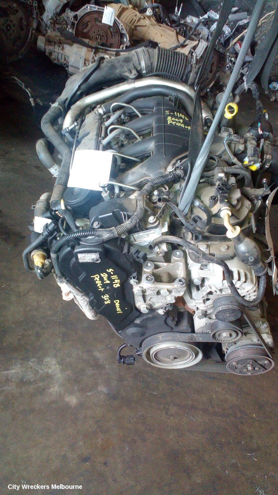 PEUGEOT 308 ENGINE, DIESEL, 2.0, TURBO, T7, VIN VF34*RHF, DW10BTED4 CODE, 09/2007 - 09/2014 - Image 1