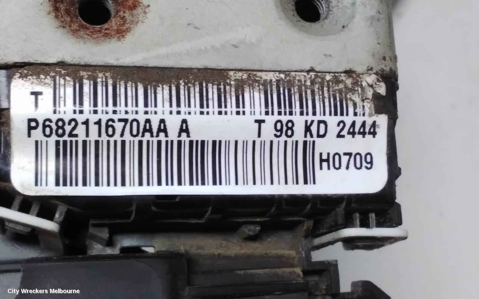 JEEP CHEROKEE DOOR/BOOT/GATE LOCK, RIGHT FRONT DOOR LOCK, KL, 6 PIN TYPE, 02/2014 - 03/2018 - Image 3