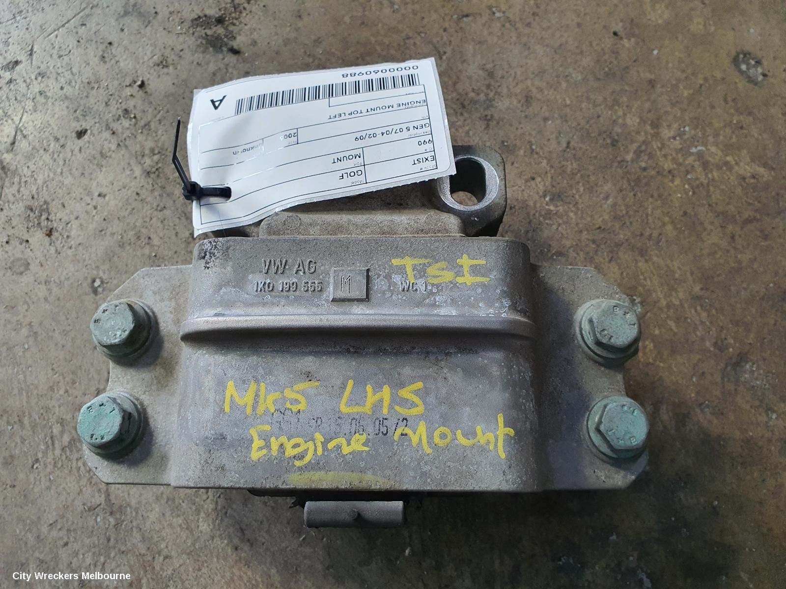 VOLKSWAGEN GOLF MOUNT, GEN 5 06/2004 - 02/2009 - Image 1