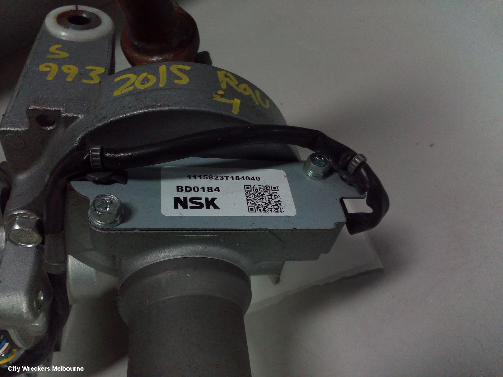 TOYOTA RAV4 STEERING COLUMN, XA40, KEY START TYPE, 12/2012 - 12/2018 - Image 3
