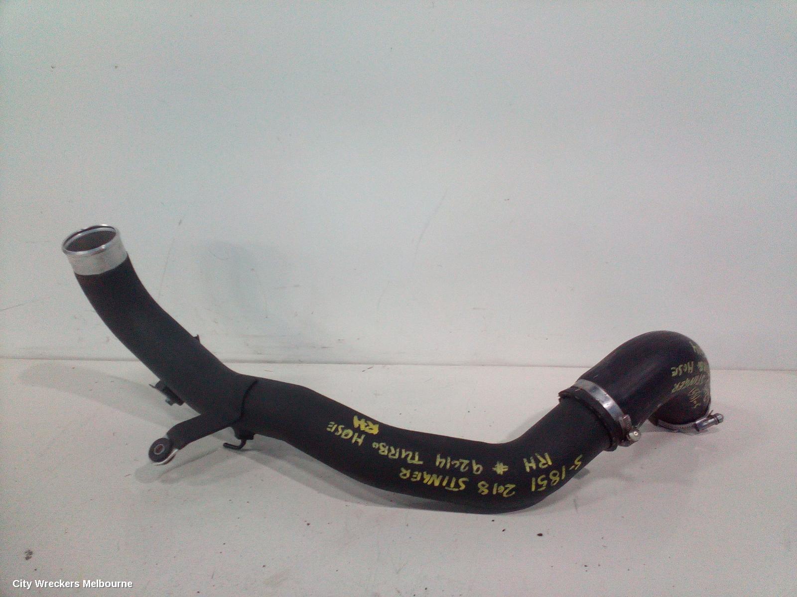 KIA STINGER, CK, 06/2017 - 04/2023, RH TURBO HOSE : 92014 - Image 3