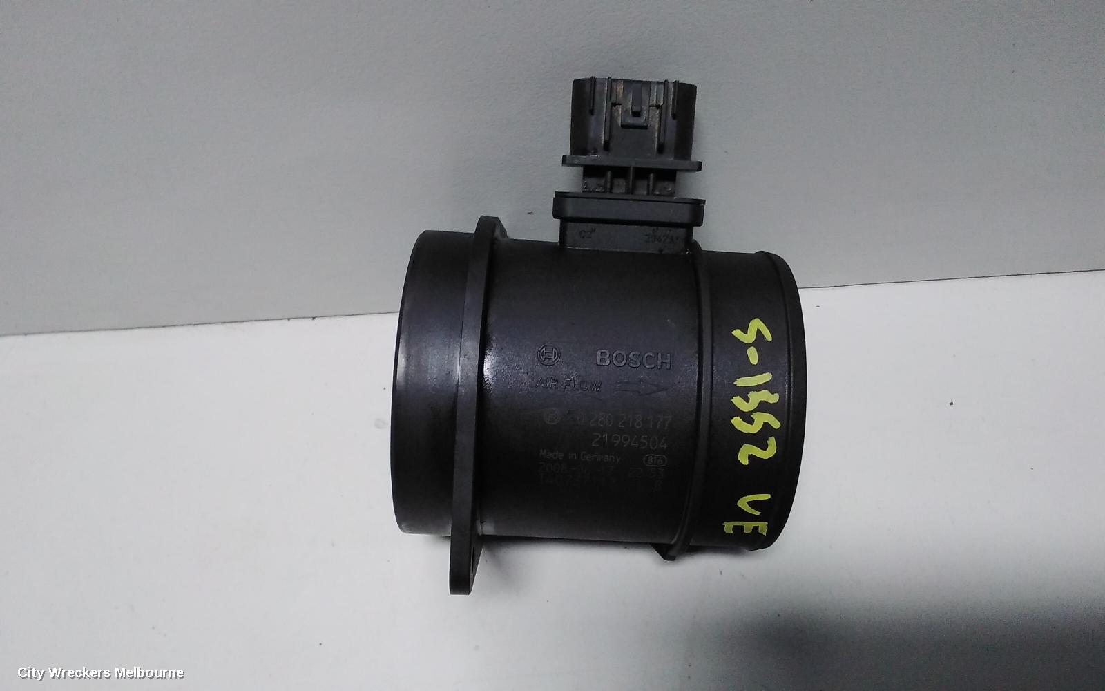 HOLDEN COMMODORE AIR FLOW METER, 3.6, LEO/LY7/LW2, ROUND TYPE (5 PIN), VE S1, 09/2006 - 08/2009 - Image 2