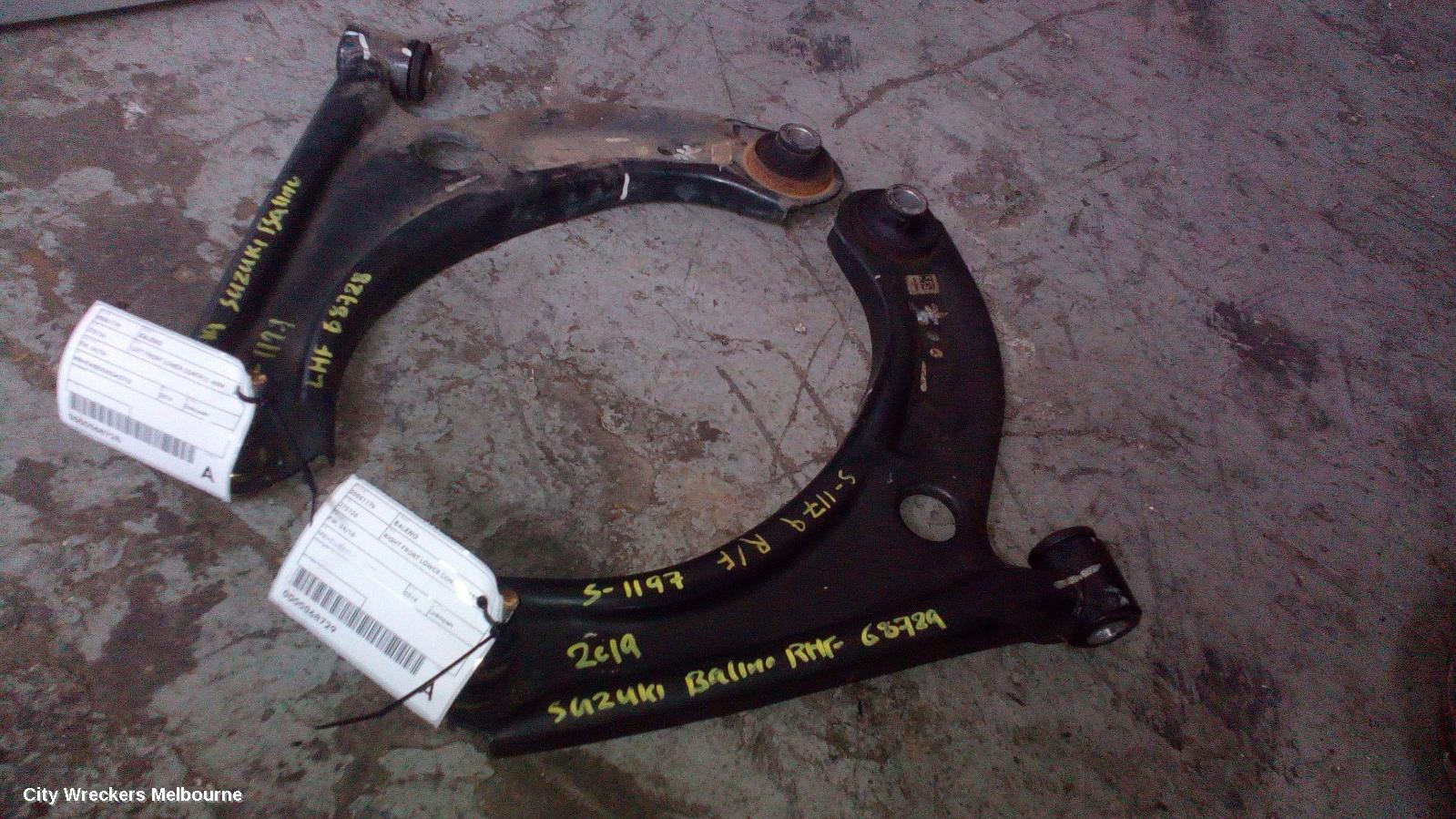 SUZUKI BALENO RIGHT FRONT LOWER CONTROL ARM, EW, 04/2016 - 12/2022 - Image 2