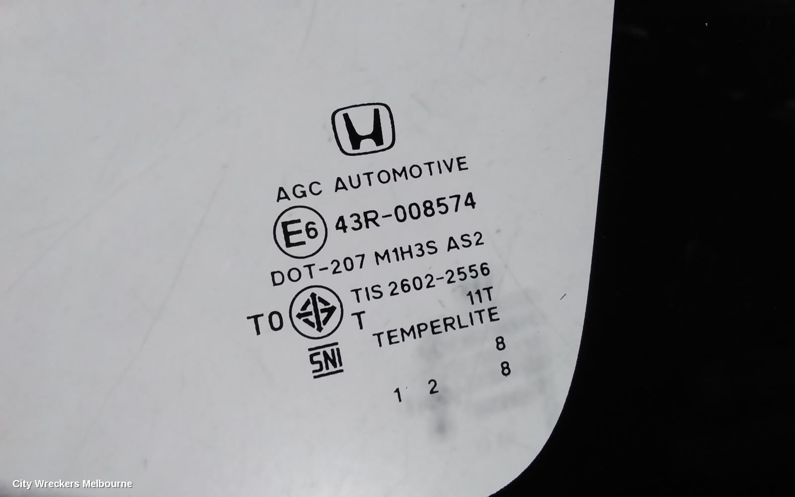 HONDA CRV LEFT REAR SIDE GLASS, RW, 05/2017 - 08/2023 - Image 3
