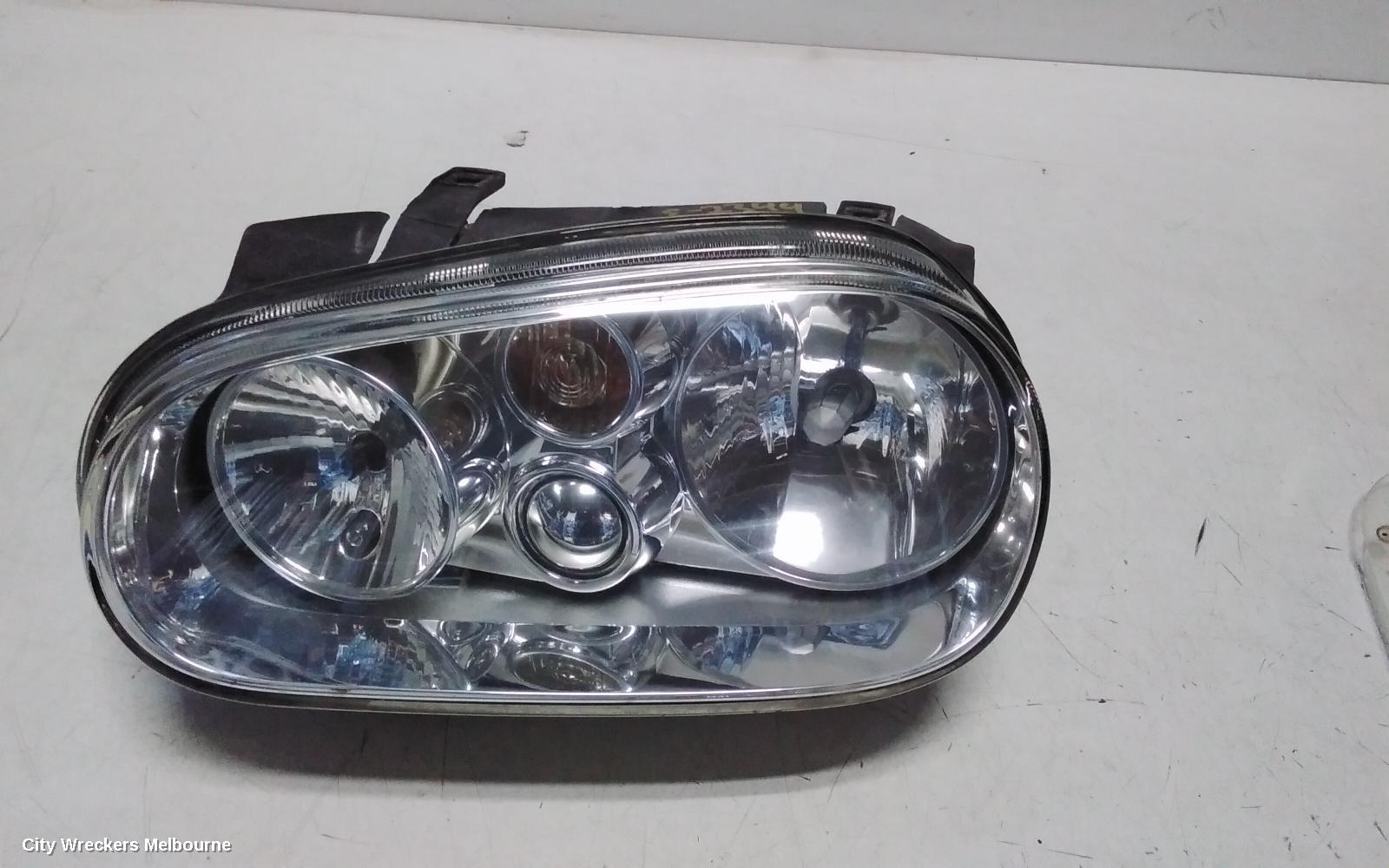 VOLKSWAGEN GOLF LEFT HEADLAMP, GEN 4, HALOGEN TYPE, 4 GLOBES, W/ FOG, 09/1998 - 06/2004 (AUS ONLY) - Image 2