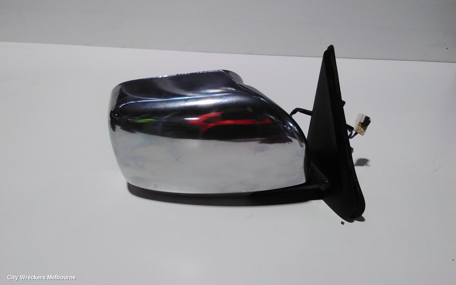 NISSAN PATROL RIGHT DOOR MIRROR, Y61/GU, POWER, WAGON, CHROME, 10/2004 - 04/2017 - Image 3