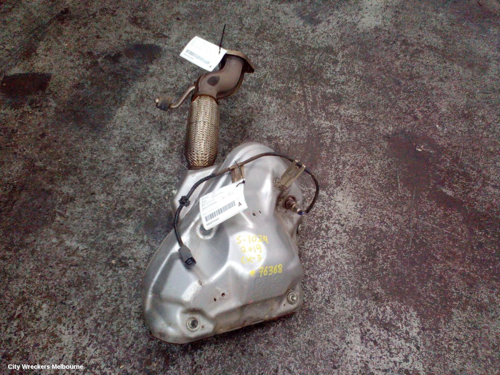MAZDA CX3 CATALYTIC CONVERTER, MANIFOLD-CAT TYPE, 2.0, PETROL, DK, 03/2015 ONWARDS - Image 1