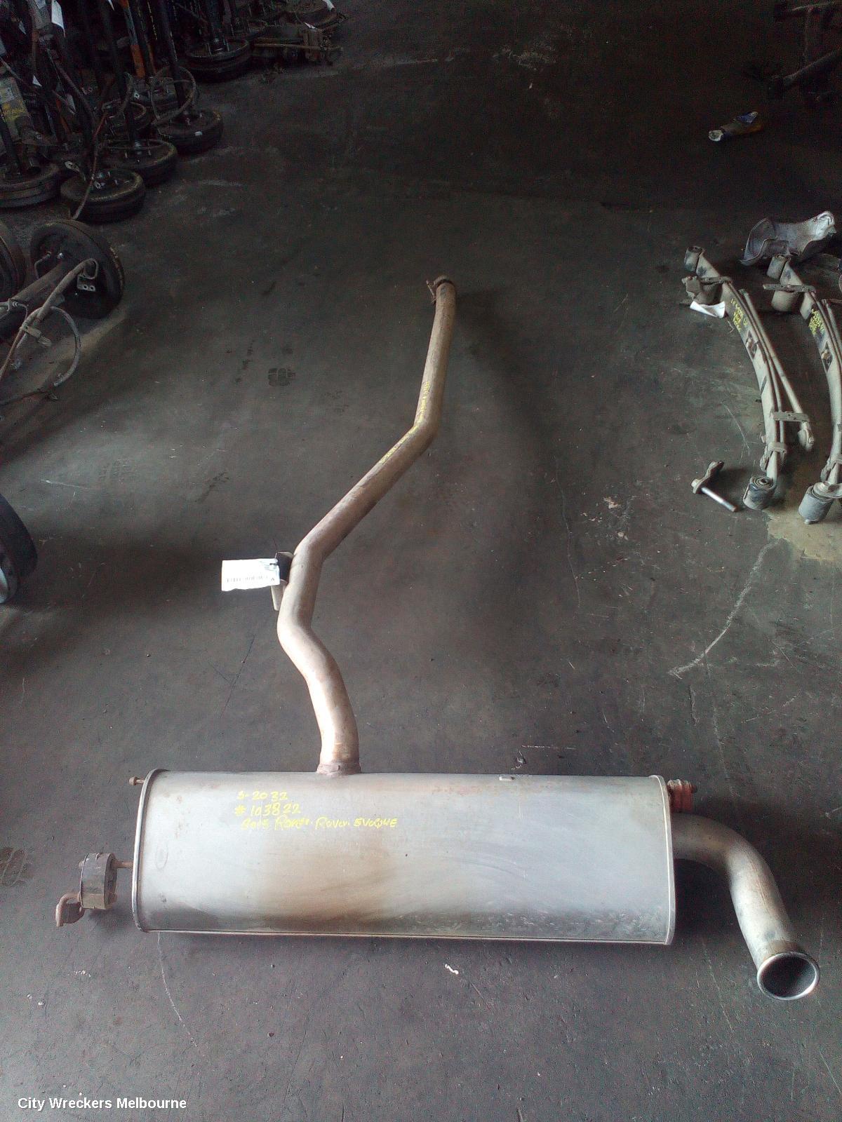 LAND ROVER RANGEROVER EVOQUE EXHAUST SYSTEM, L538, 11/2011 - 01/2019 - Image 3