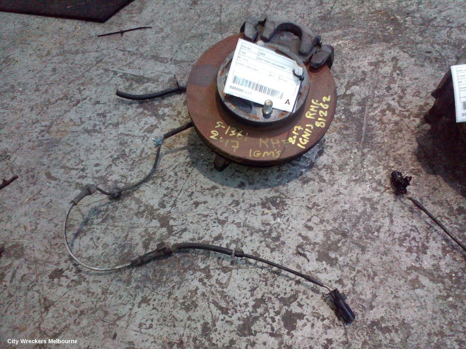 SUZUKI IGNIS RIGHT FRONT HUB ASSEMBLY, MF, 11/2016 ONWARDS - Image 1