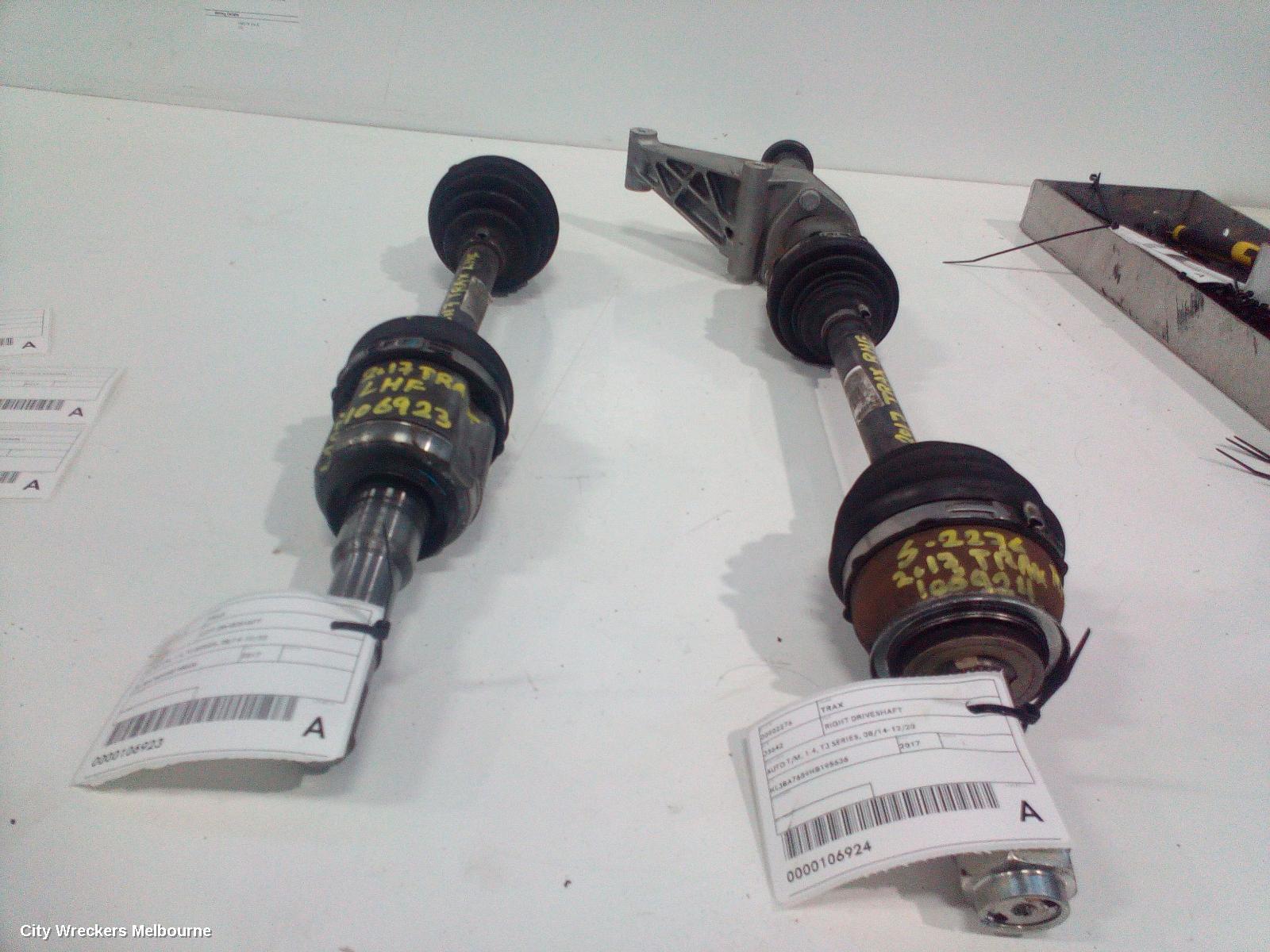 HOLDEN TRAX LEFT DRIVESHAFT, AUTO T/M, 1.4, TJ SERIES, 08/2014 - 12/2020 - Image 3