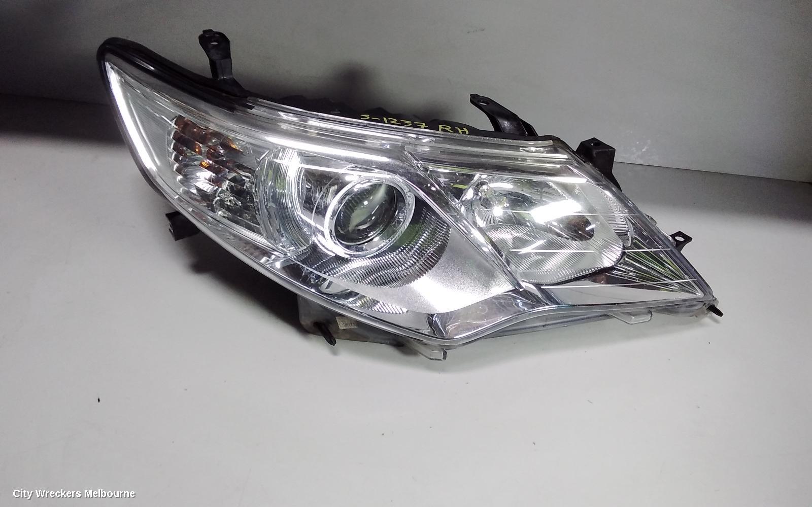 TOYOTA CAMRY RIGHT HEADLAMP, ASV50, CHROME TYPE, 12/2011 - 04/2015 - Image 1