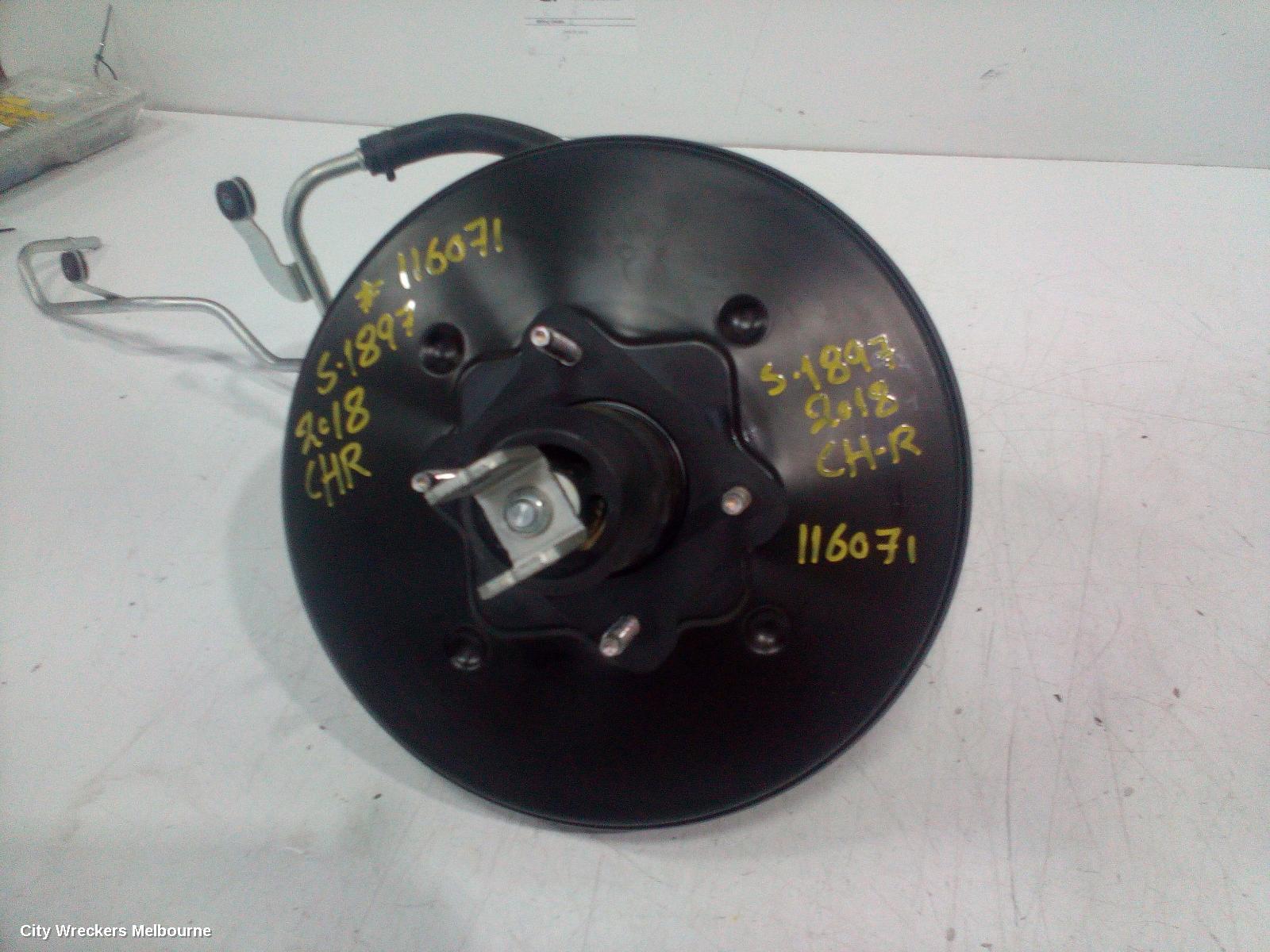 TOYOTA C-HR BRAKE BOOSTER, GEN 1, PETROL, 1.2, 12/2016 ONWARDS - Image 2