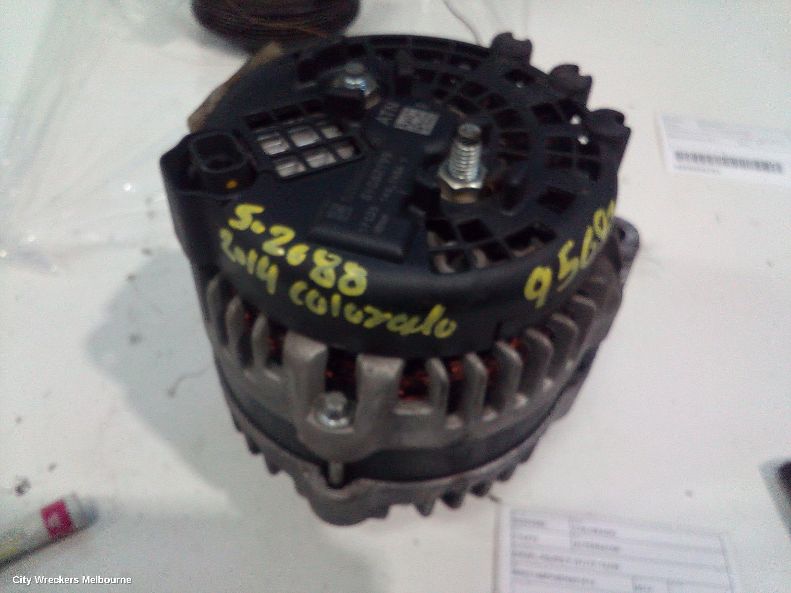 HOLDEN COLORADO ALTERNATOR, DIESEL, RG/RG 7, 01/2012 - 12/2020 - Image 2