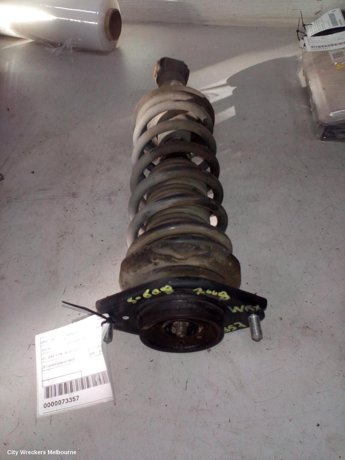 SUBARU IMPREZA LEFT REAR STRUT, G3, WRX TYPE, 04/2007 - 12/2013 - Image 1