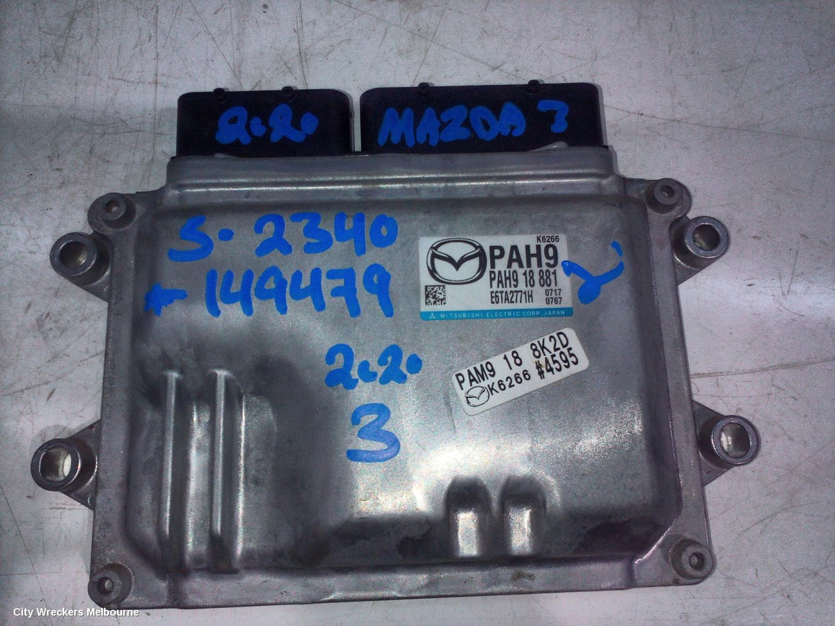 MAZDA 3 ECU, ENGINE ECU, 2.0, PETROL, ECU ONLY, MITSUBISHI PAH9 TYPE, BP, 03/2019 ONWARDS - Image 2